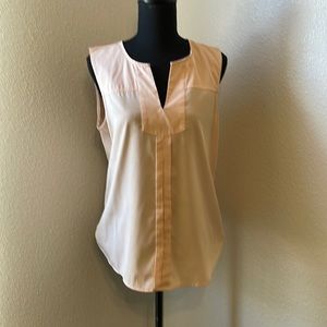 Banana Republic women’s sleeveless v-neck blouse.